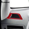 Real Soft Carbon Fiber Sticker For Subaru Legacy Outback 2010 2011 2012 2013 2014 LHD RHD Car Instrument Defogger Air Outlet