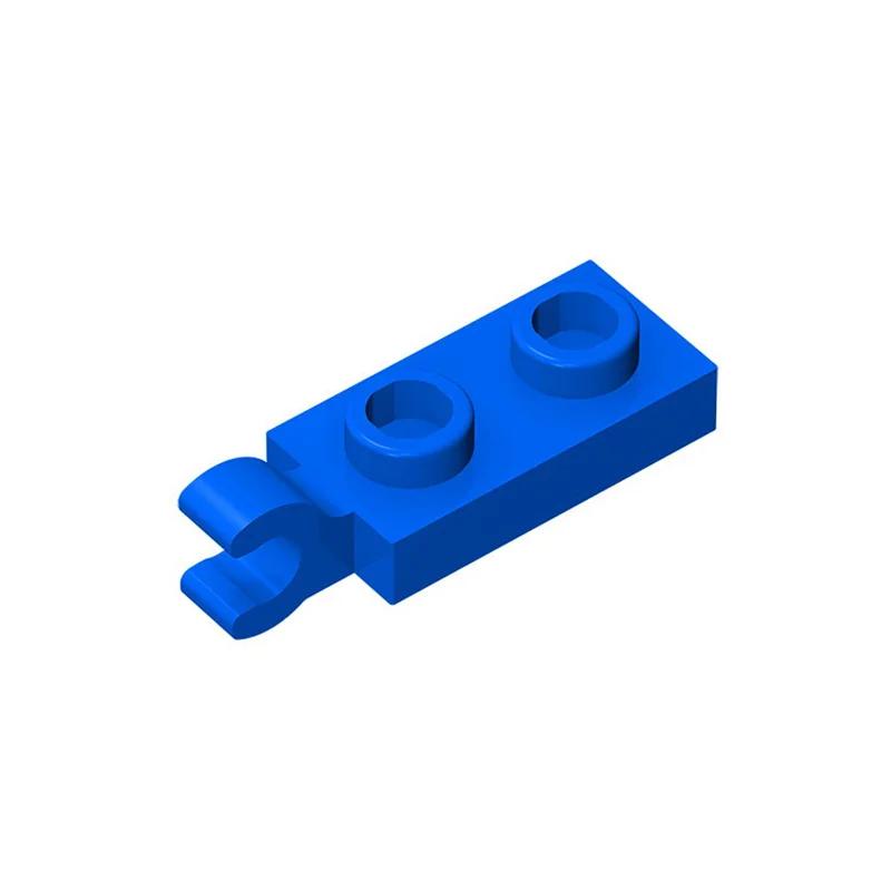 100pcs 63868 42923 Modified 1 x 2 Clip on End Bricks Collections Bulk Modular GBC Toys For Technical MOC DIY Building Blocks
