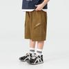 Boy's Summer Casual Wide-Leg Cargo Shorts