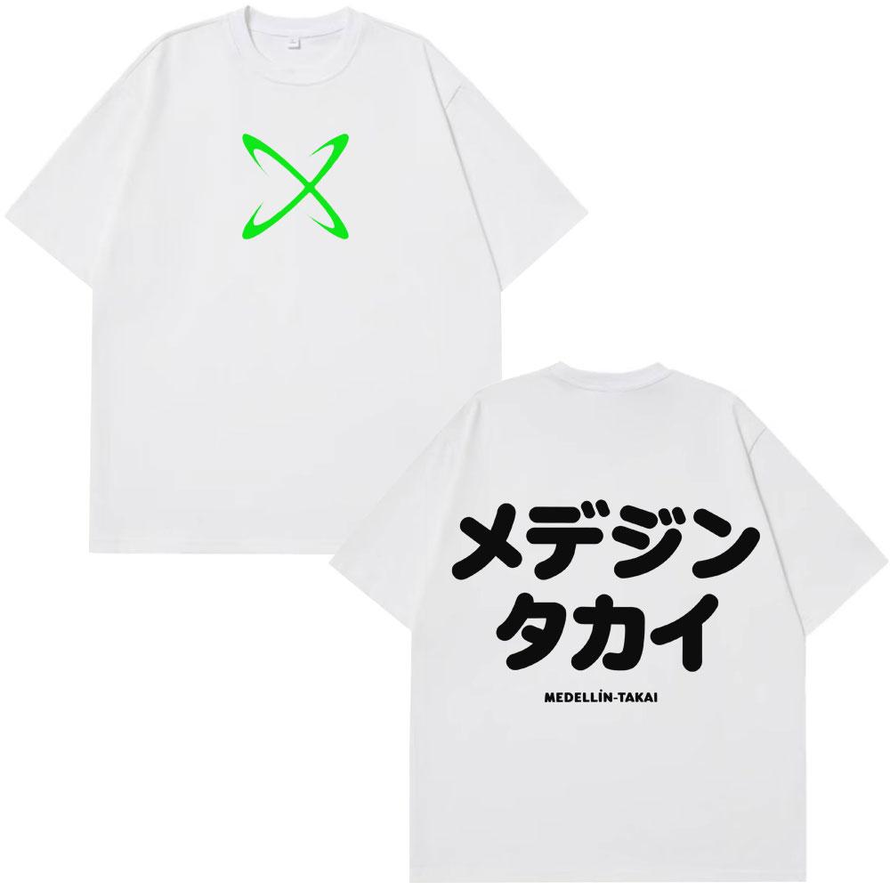 Rapper Feid Ferxxo Tour 2026 Print Tshirt Men Women Fashion Gothic Punk Tshirts Summer Casual Cotton Hiphop Loose Tshirts