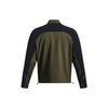 Under Armour Chaqueta para Hombre de Cuello Mao con Cremallera y Manga Larga Chaqueta Verde 1377170-390