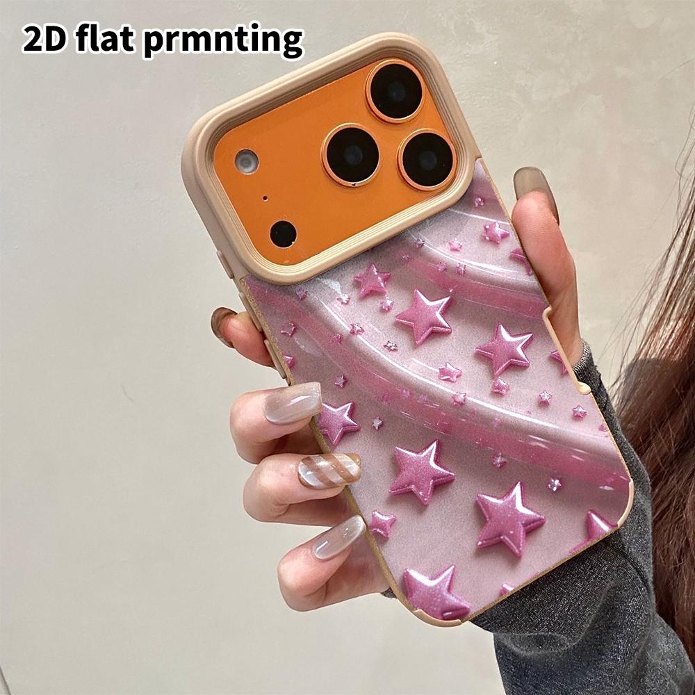 Phone Case: 2D flat lambskin suitable for iPhone 18, 17, 16, 15, 14, 13Pro protective case, gentle and sweet-cool, Christmas and Halloween gift