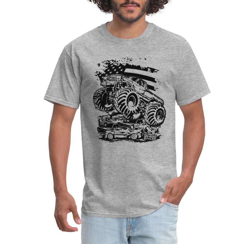 Monster Truck USA Men s T-Shirt S