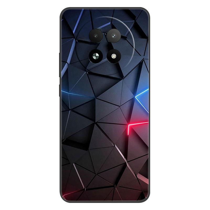 For Realme 13+ 5G Case Silicone Luxury Space Soft Bumper for OPPO Realme 13 Pro Plus 5G Phone Cover TPU Fundas Fashion Bag