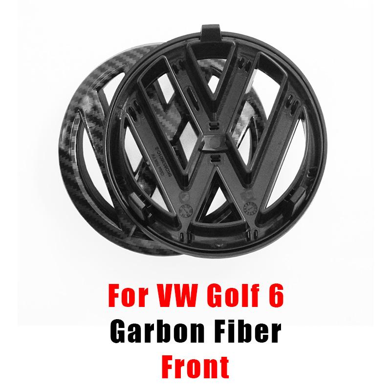 Golf 7 7.5 MK7 MK7.5 GTI 2026 Hot For VOLKSWAGEN VW VW 135mm Car Front Grille Badge and 110mm Rear Trunk Emblem Lid Logo Accesso