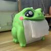 Unique 3D Printed Frogs Toilet Paper Holders Toilet Paper Dispense Plastic Rack Whimsical Bathroom decors for Frogs love