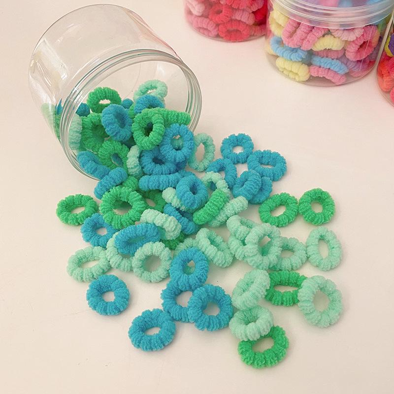 Hochelastische Baby-Haargummis - Keine Schäden, kleine Gummibänder für Mädchen