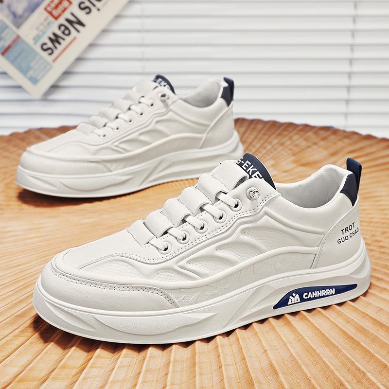 2025 Spring New Dad Shoes Platform Casual Versatile Breathable Men's Trend Heightening Low-top Sports Shoes