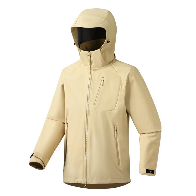 Hiking Jackets Women Waterproof Hard Shell Single-layer Jacket for Men Windproof Windbreakers Mountaineering Cloth