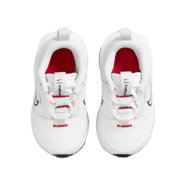 New Nike Air Max INTRLK Low Top Toddler Shoes Black White Red Infant And Toddler DC9287-100