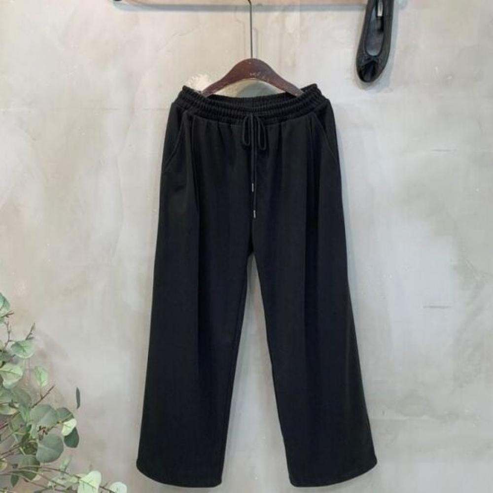 C S In The Room Kobu fleeCe Wide trouSerS 3 Length 3Color