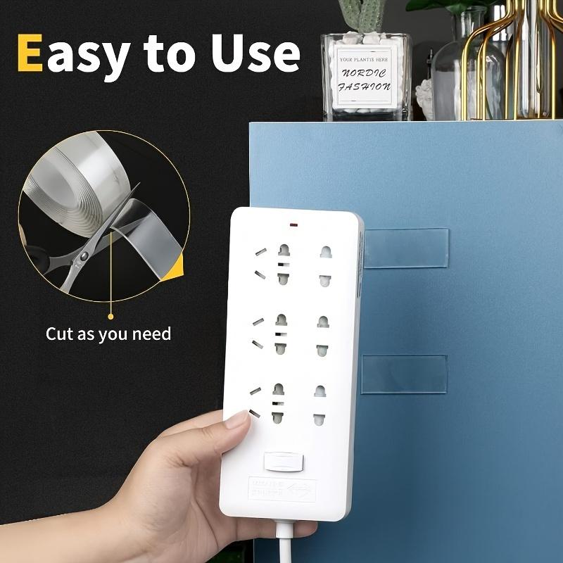 2PCS Super Strong Double-Sided Tape - Reusable, High-Strength, No-Residue, Waterproof, Suitable for Home, Office, and Car - Ideal for Crafts, Painting