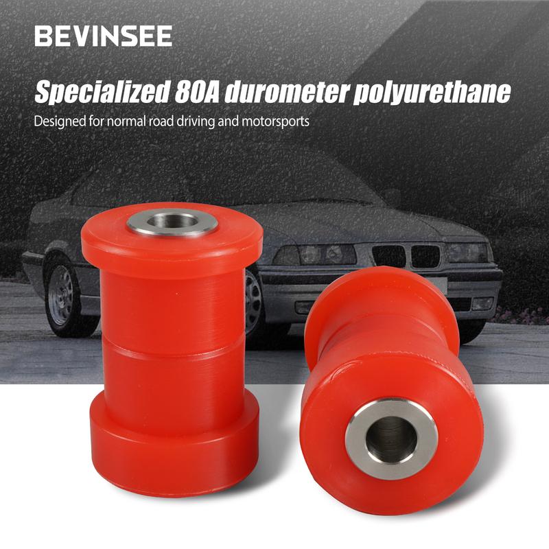 80A Polyurethane Rear Upper Inner Control Arm Bushings for BMW E46,E36,X3 E83,Z4 E85/E86 E89,Replace for 33321092247,33321137571