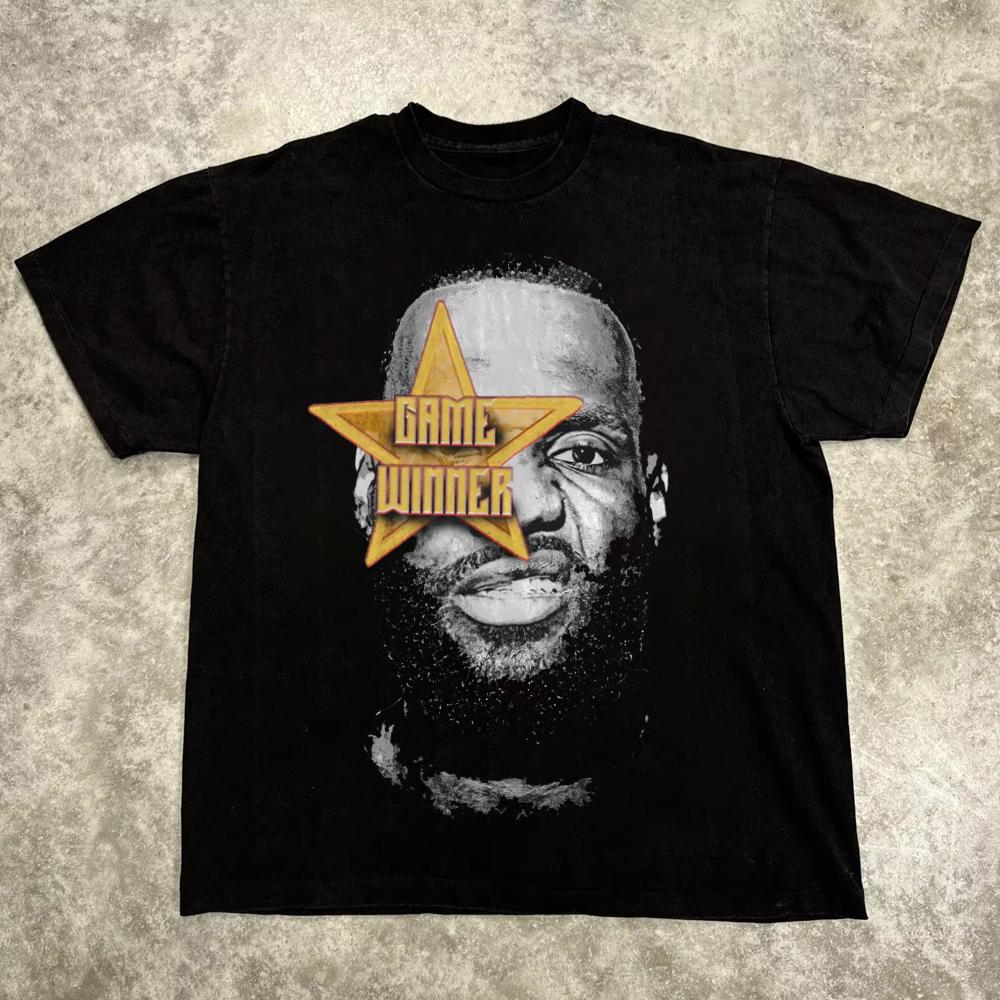 American Professional Basketball Star Sports Tee Shirt Homm Men Women Clothing Short Sleeve Round Neck Printing Pullover T-shirt