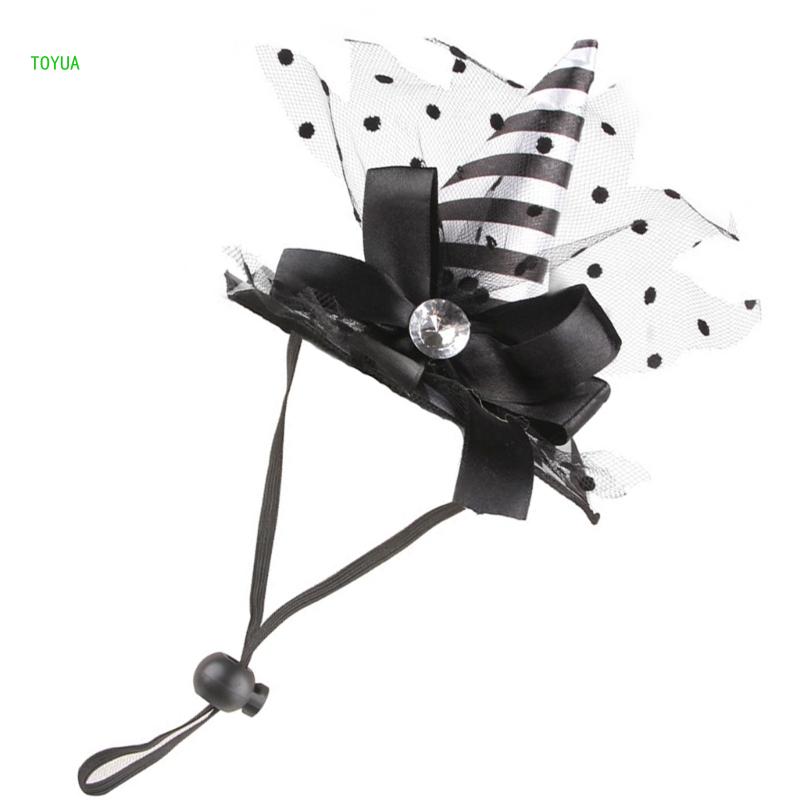 Cosplay Pet Dogs Witch Hat Fashion Pet Halloween Parties Travel Hat for Pet NM