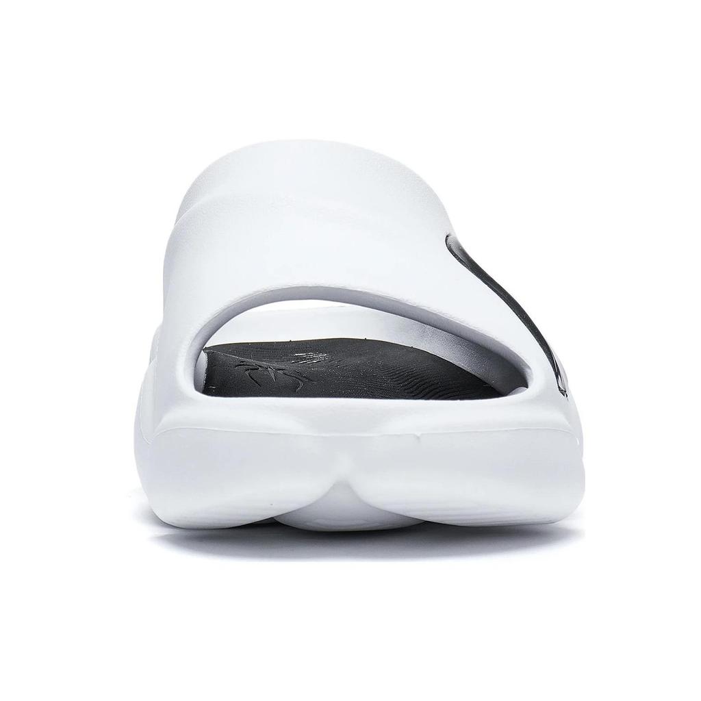 Li Ning BADFIVE Slide EVA Slide Slippers Men's White Black ABTT003-1