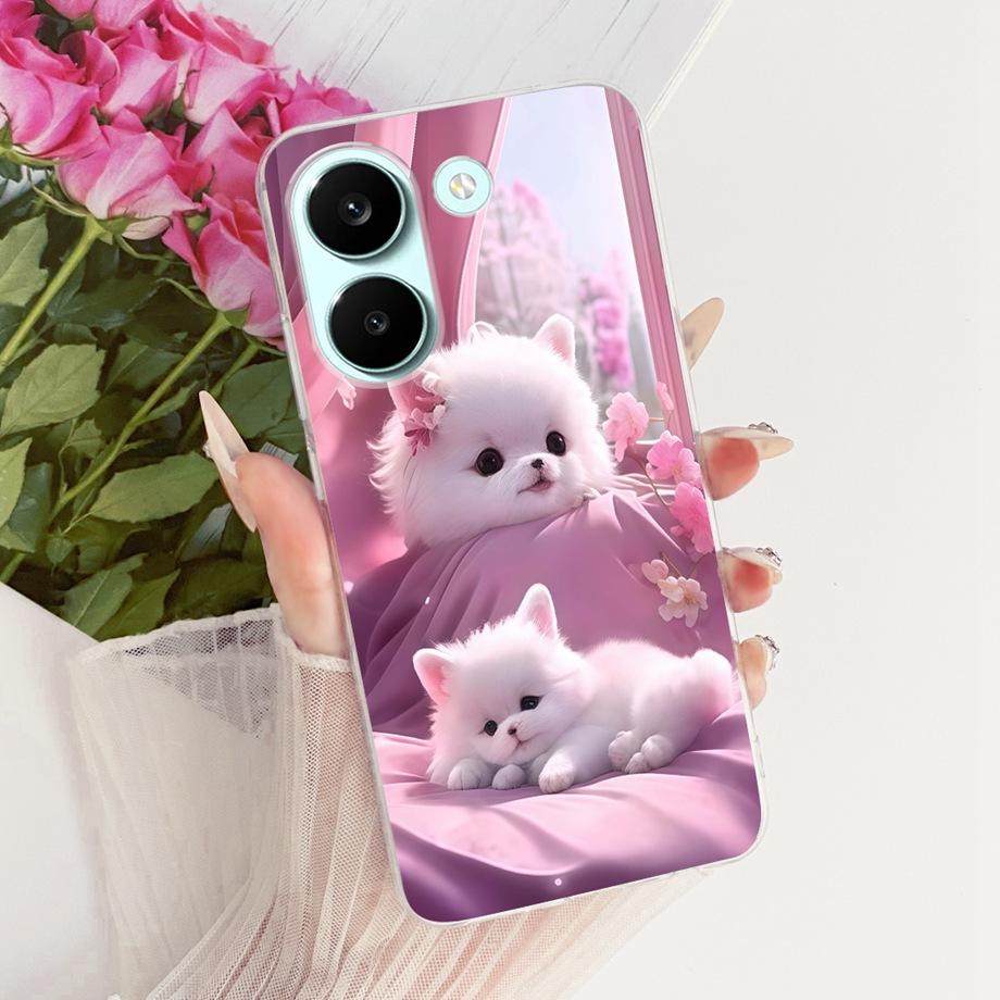 For Xiaomi Poco X8 Pro Max Phone Case Soft Silicone Cover Butterfly Dragon Cat Floral Bumper On Xiaomi Redmi Turbo 5 Max Funda