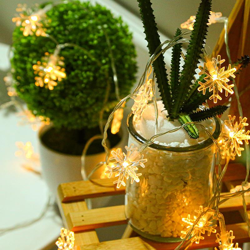 3M Vánoční dekorační světla Sněhulák Vločka Santa Claus Světelný řetěz Vánoční stromek Dekorační potřeby Lampion Přívěsek