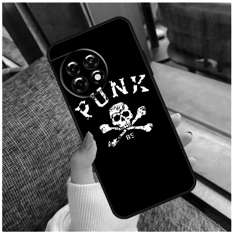 

Punk Rock Case For OnePlus 13T 8T 10T 9 10 Pro 15 13 12 11 13R 12R Nord CE 5 2 3 4 Lite N20 N30 Coque OnePlus 9