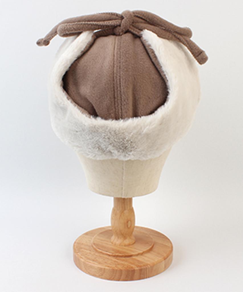 Yunibeosyeolkemiseuteuli Soft Fur Brown Earflap Cap