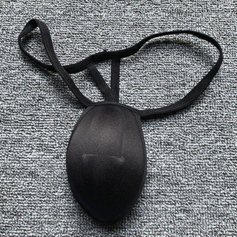 Herren 3D Gepolsterte Unterwäsche Badeshorts mit U-Konvex Kontur