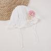 Baby Girl Sun Hat With Butterfly Bow Cotton Sunshade For Spring And Summer