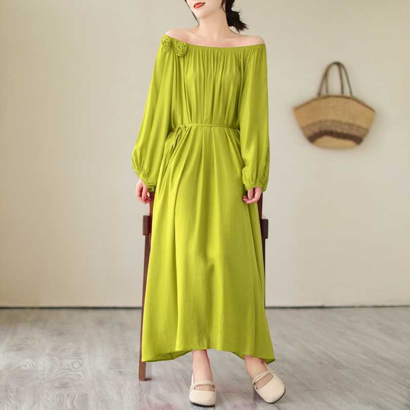 Loose Knee Length Dress