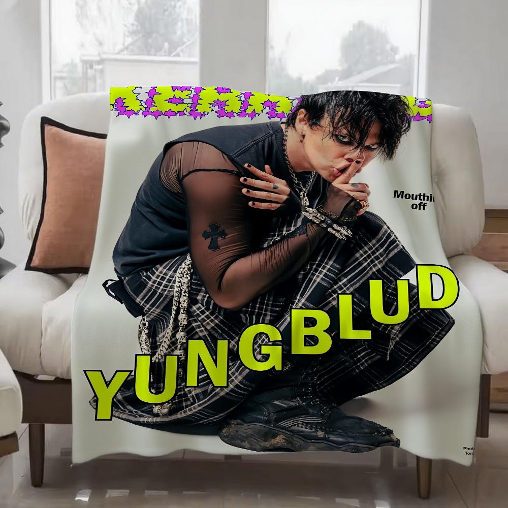Pěvec Y yungblud Design deky Lehká Do kolejí, Na zdřímnutí, Do obývacího pokoje, Do kanceláře, Na pohovku, Pro všechna roční období