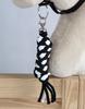 Hobby Horse Rope Lead - Black and White