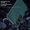 For Sony Xperia 1 VII Case PU Leather Coated PC + TPU Anti-Drop Phone Cover
