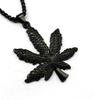 Korean Style Maple Leaf Pendant Necklace: Unisex Fashion Titanium Steel Sweater Chain