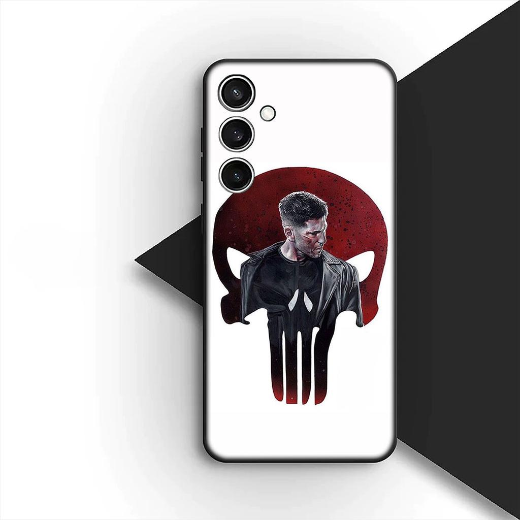 Protective Cover for Xiaomi Redmi Note 12 11 10 A3 Pro 10A 10C 12C Note12 5G 4G Casing Phone Case The Punisher Marvel Skull