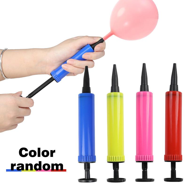 Ballonpumpe Ballonaufbläser Handdruck Luftpumpe Hochzeit Geburtstagsparty Dekoration Kinder Babyparty Ballon Zubehör Werkzeuge