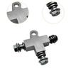 Hydraulic Brake Oil Line Tee M10 T Shape Brake Line Tee Car Brake Tee Beach Kart Brake Hose 3 Way Connector 10mm Hose Connector