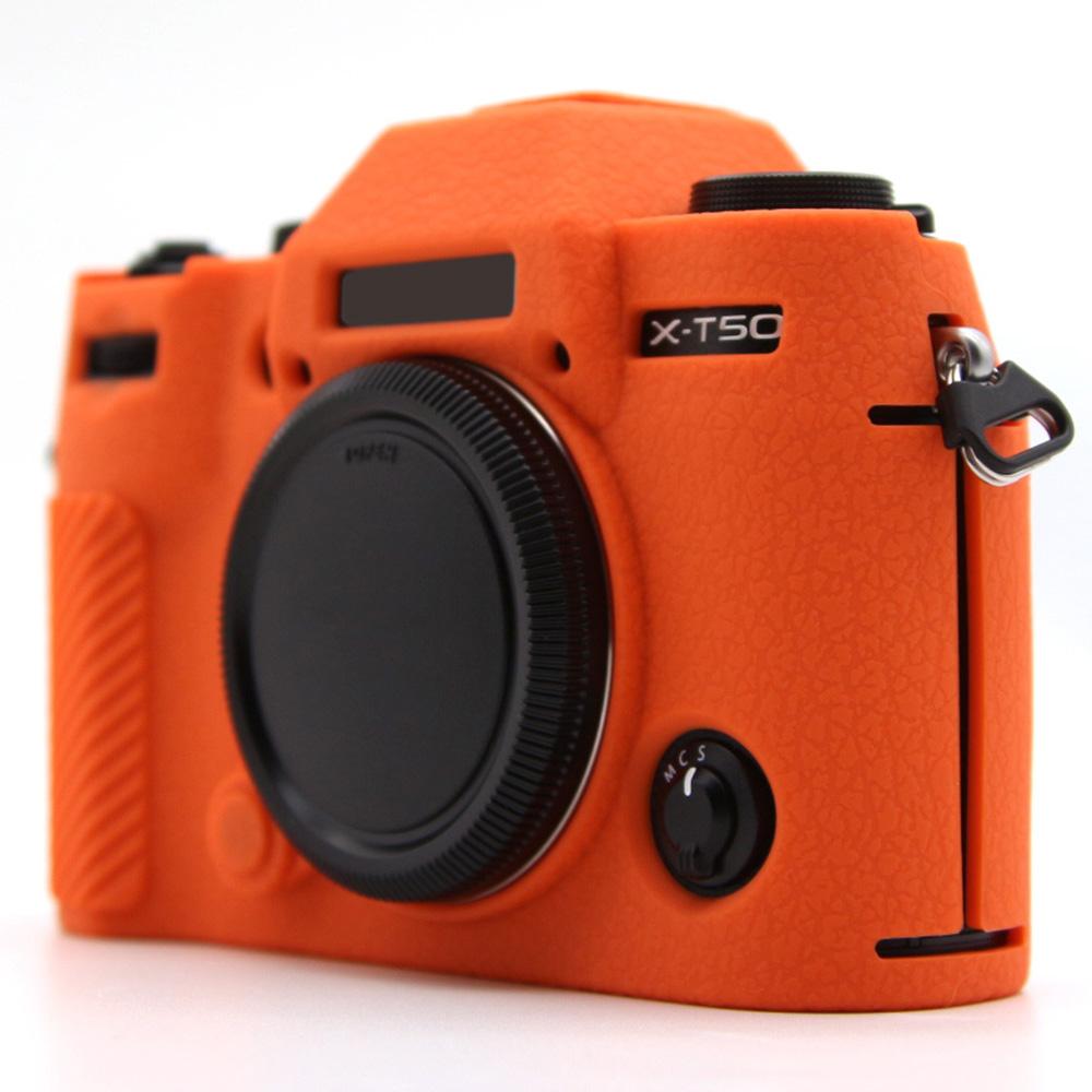 For Fujifilm X-T50 Camera Case Anti-Scratch Textured Silicone Protective Cover
