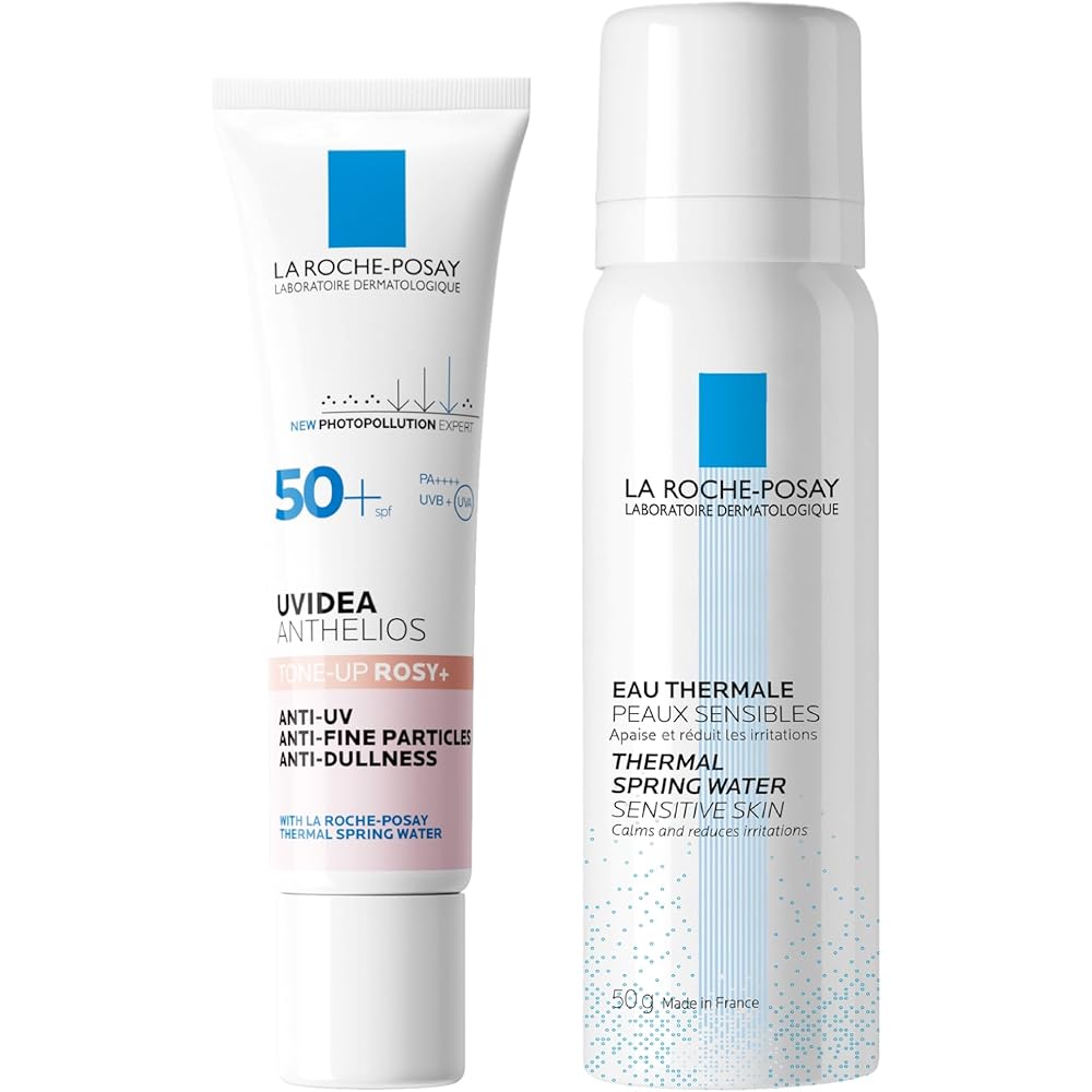La Roche-Posay Tone Up Kit Rose UV Primer SPF50 PA++++ Moisturizing Sensitive Skin 30ml