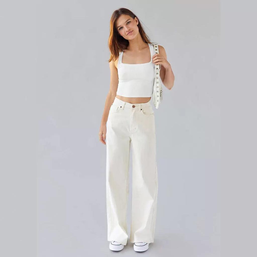 GMXIA Women's Slim-fit Tank Top with Solid Color Slim-fit Spice Girl Top