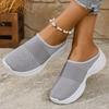 Women's Spring Summer Breathable Half Slippers, Comfortable Slip On Casual Shoes, Lightweight Fashi Walking Flats for Women