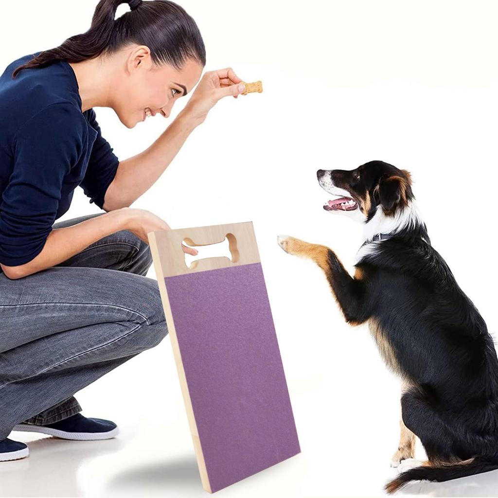 Tavola Raschiante per Unghie del Cane per Limatura Unghie Alternativa al Raschietto Tagliaunghie Tiragraffi per Cuccioli per Cani Cura delle Unghie