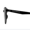 Gentle Monster Logo Engraved Rectangular Sunglasses Unisex sunglasses Black NEWBORN-01