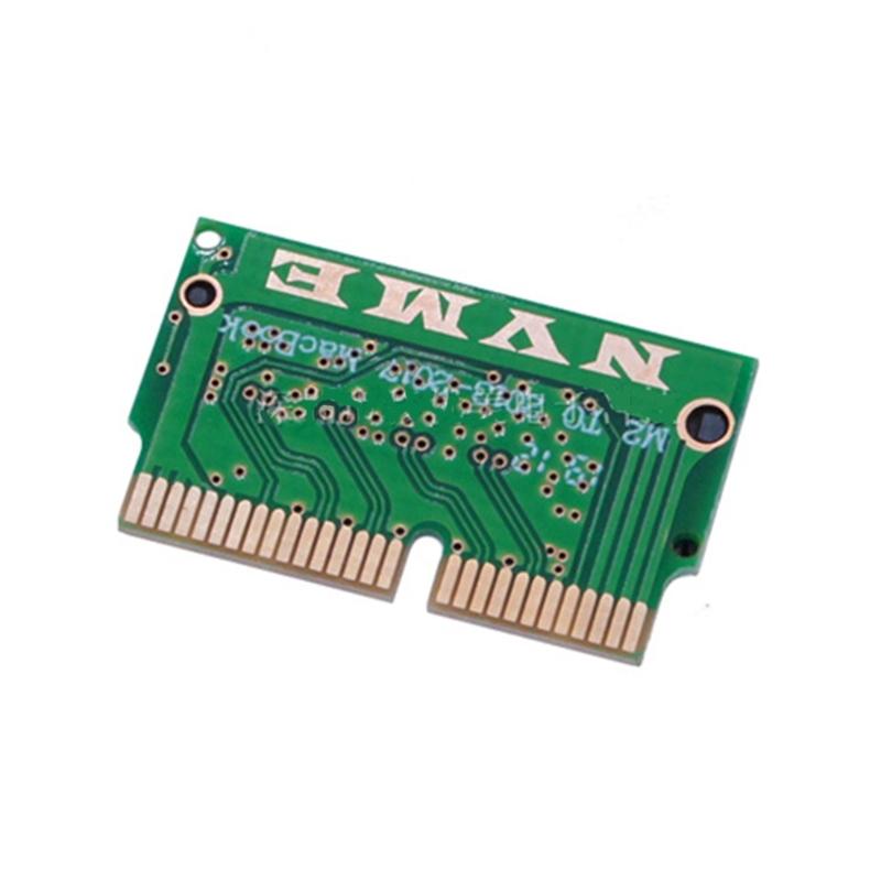 

M.2 NVME to SSD Adapter Card PCIE M.2 NVME SSD Converter Card for 2013 2014 2015 A1502 A1465 A1466 A1398 Laptops зелений