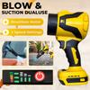 1000g thrust Blower Turbo Jet Fan Powerful Air Blower With 2 Nozzles Portable Electric Air Duster Brushless For Makita / Dewalt