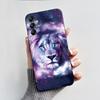 For Samsung A14 Case Galaxy A14 5G Cover SM-A145F A145M SM-A146B Luxury Fashion Black Silicone Phone Case Shockproof Back Cover