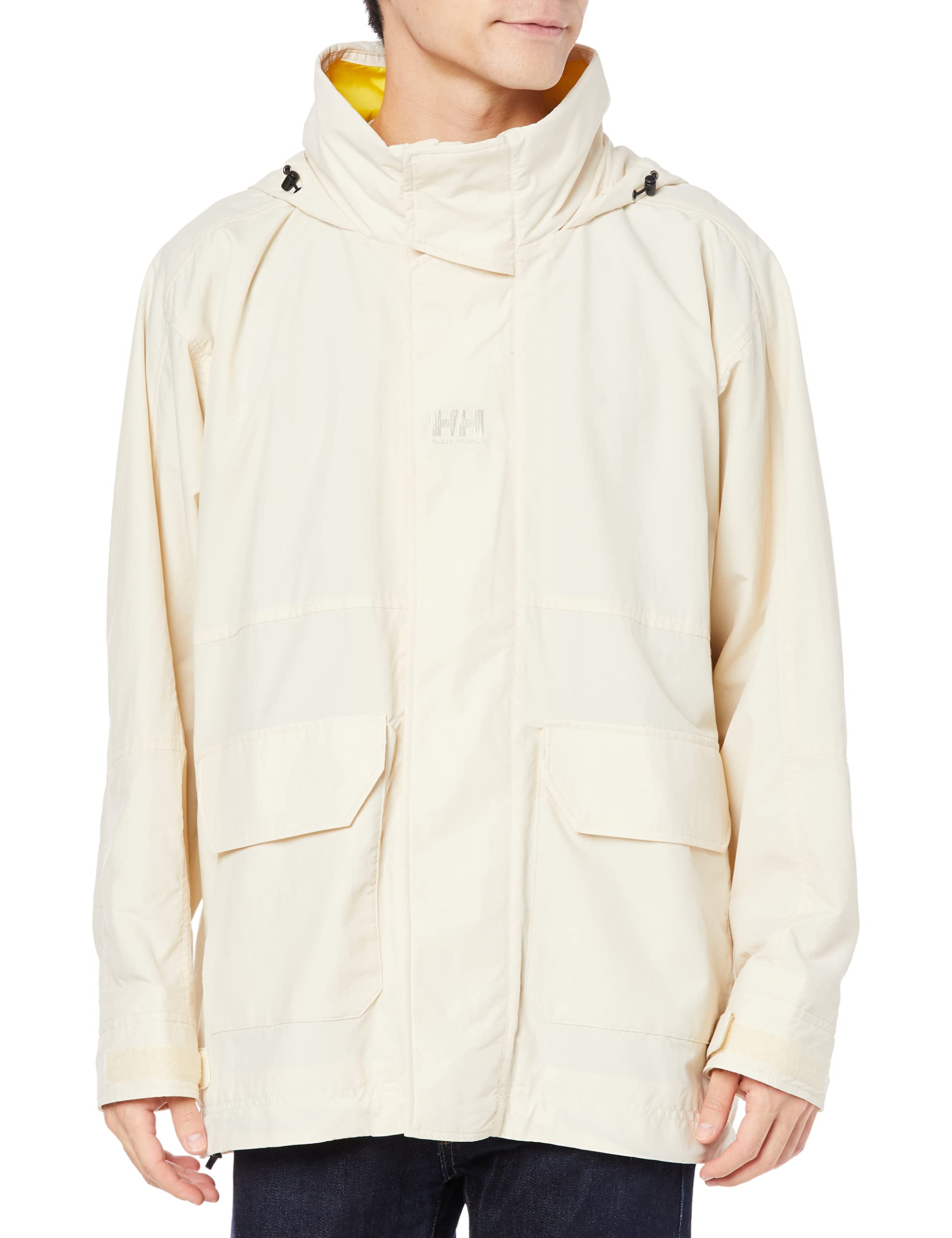 

Helly Hansen Морской флаг Размер HE12270 Мужская куртка, Слоновая кость, L, слоновая кость