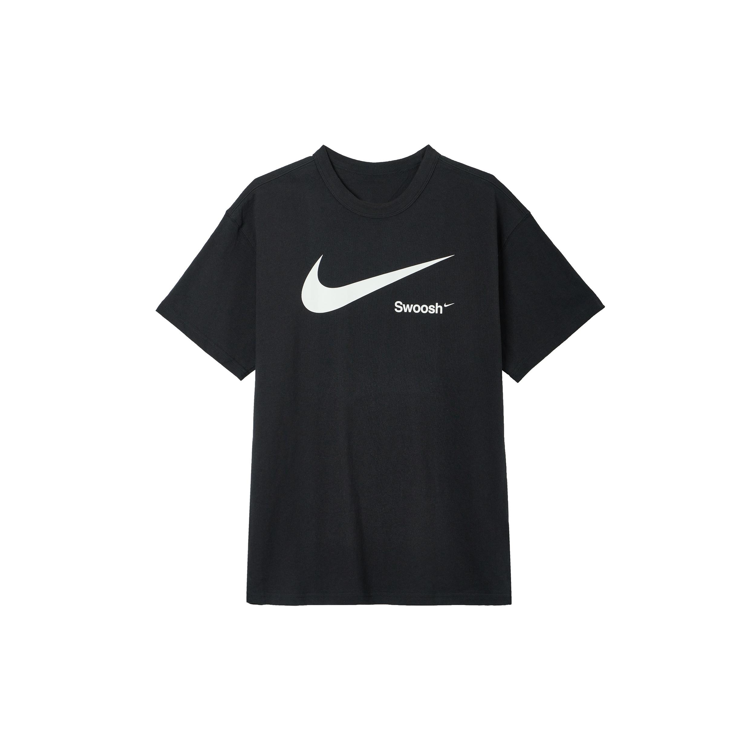 Nike Alphabet Logo Printing Round Neck Pullover Short Sleeve Black Men s DX6309-010 L