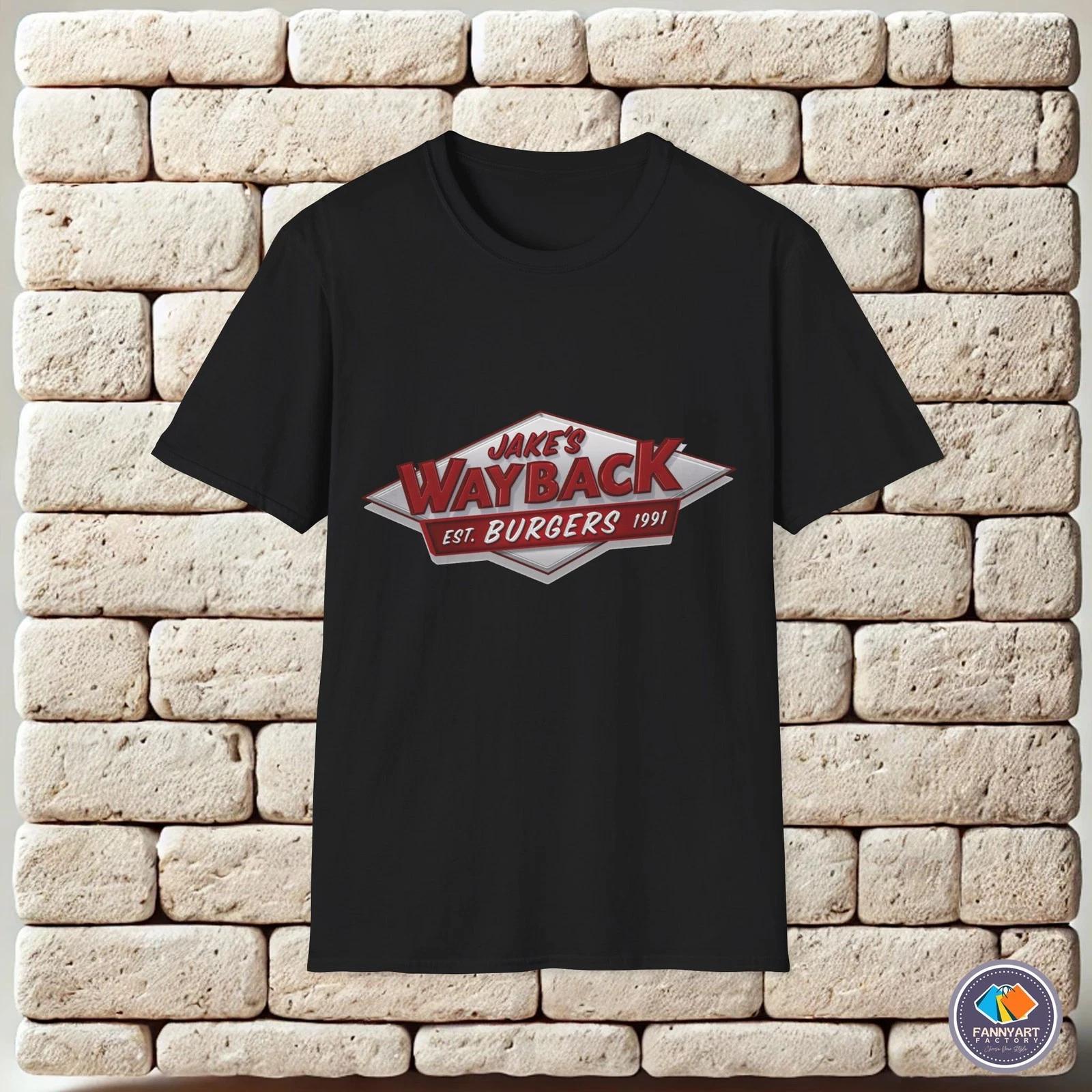 Wayback Burger Logo Unisex T-Shirt XL
