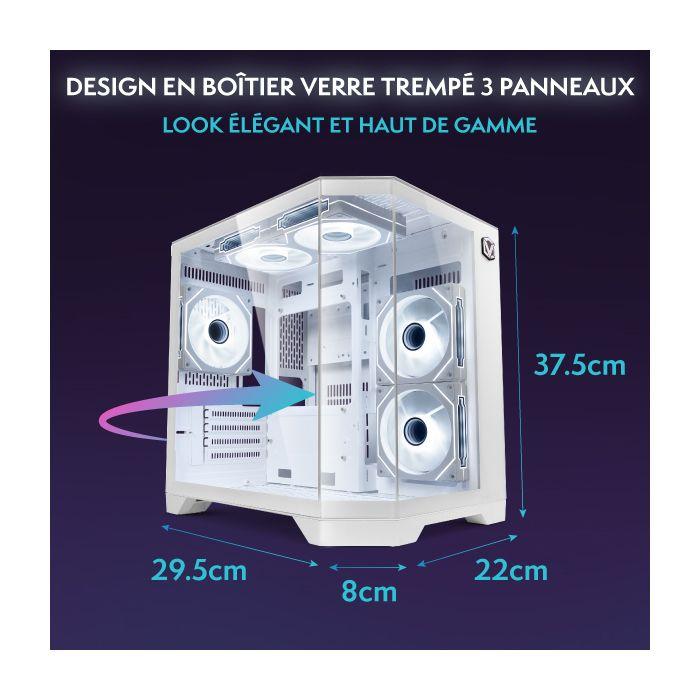 Vibox VI-215 PC Gamer • AMD Ryzen 3 3200G 4,0 GHz • Radeon Vega 8 • 8 GB RAM • 480 GB SSD • Sistema Operativo Linux • WiFi