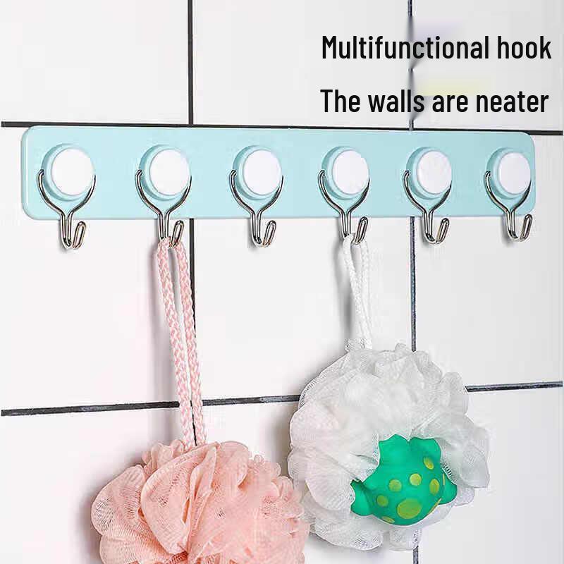 Chahua 0766 O-Shaped 6-Hook Over-the-Door Hanger