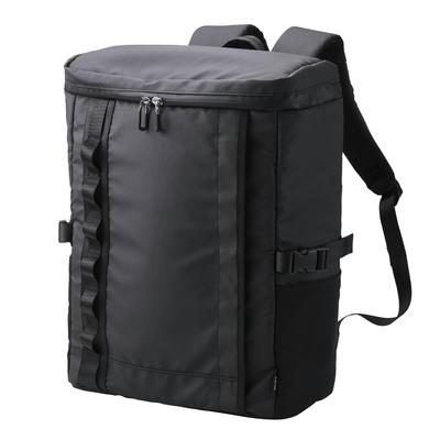 ELECOM Backpack Rucksack Box Type Inches Water Repellent Large Capacity 30L Black ~15.6 BM-XBPBX01BK