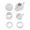 DIY Installation As Shown Thermostat Adapter Set Heating Control Adapter Rings Set Robust Material Construction